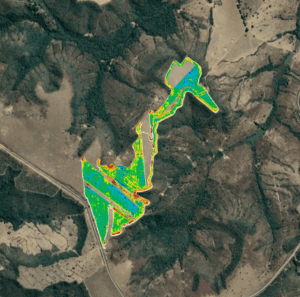 mapa de produtividade colheitadeira